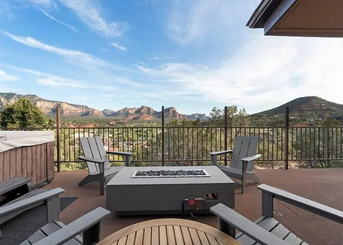 Ferienhaus Luxury Uptown With Epic Views And Hot Tub Sedona