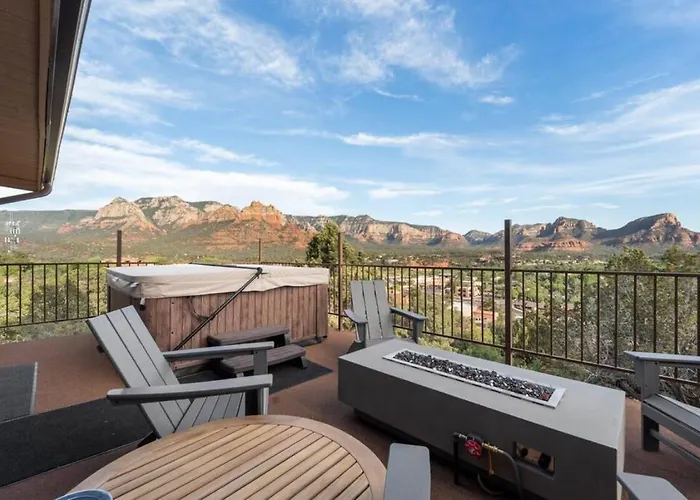 Ferienhaus Luxury Uptown With Epic Views And Hot Tub *