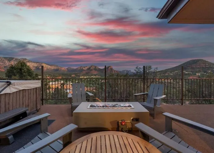 Luxury Uptown With Epic Views And Hot Tub Ferienhaus Sedona